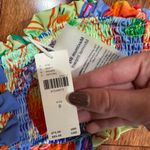 NWT Damson Madder Jessie Smocked Bow Bikini Top Size 8 Red Photo 4