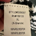 Pink Clover  striped button knit sweater Photo 2