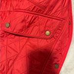 Barbour  Cavalry Polarquilt Quilted Jacket in RED Photo 7