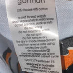 Gorman Printed Dress Short Sleeve Fit and Flare Lightweight Dress Size 8 Blue Photo 5