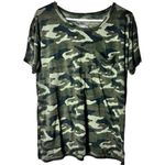 Arizona Jean Co. Camouflage Short Sleeve Tee Shirt Sz L Green Size L Photo 1