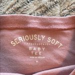 Aeropostale  Pink Long Sleeve Fitted Crop‎ Tee Photo 3