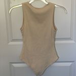 Princess Polly Cream Ribbed Bodysuit 8 Photo 1