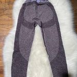 Gymshark Flex Leggings Purple Lilac Marled Seamless Logo Tights Activewear Photo 7