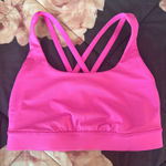 Lululemon  Sonic Pink Sports Bra Photo 0