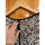 Lauren Ralph Lauren Gold Embroidered Illusion Sheath Dress NWT Size 16 – Formal Black Photo 6