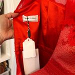 Three Floor  Couture Red Dress Photo 4