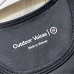 Outdoor Voices  Tank Top athena racerback crop womens Black (xsmall) workout gym Photo 1