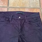 joe's jeans Joe’s jeans, coated, skinny, deep plum, stretchy jeans Photo 1
