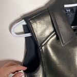 W By Worth Worth zippered faux leather duochrome moto vest size 0 Photo 72