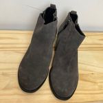 Kenneth Cole New York Gray Suede Zip Up Ankle Booties Size 7.5M Photo 1