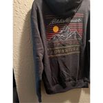 Eddie Bauer  Charcoal Heather Grey Pullover Hoodie Woman’s Medium NEW Photo 11