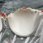 Victoria's Secret  Dream Angels Strawberry Embroidered Longline Bra/Bustier 34C Photo 7