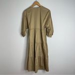 Sweet Baby Jamie Dress Taupe Wrap Neutral Size Small Brown Photo 4