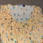 Rixo London Belle Floral Gingham Check Silk Photo 6