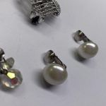 Lot Of 3 Signed Vintage Costume Earrings Clip On Lewis Segal, Lisner, Sarah Cov Photo 2