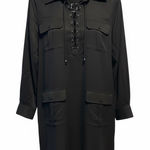 Ralph Lauren Black Label Utility Dress Black Lace Photo 0