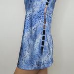 Vintage Y2K Blue Floral Lingerie Slip Dress Size XS Photo 1