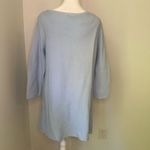 COS  light blue long sleeve mini dress size M Photo 3