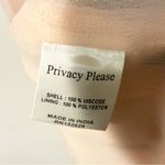 Privacy Please  Maxi Sherman Dress in Pink Button Up Tie Side Slits Size Medium Photo 6