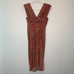 BCBGMAXAZRIA  Abstract Floral Print Twist Front Dress Photo 5