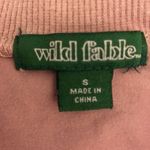 Wild Fable  Raw hem cut out V crop top Photo 3