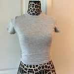 Crewneck grey fitted tshirt xsmall Gray Size XS Photo 1