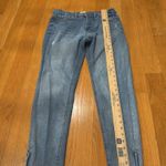 Kensie  vintage luxe the ultimate high rise skinny distressed jeans 8/29. Photo 4
