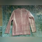 Vintage 70s Fire Islander ribbed knit mock neck zipper shirt, size medium Red Photo 9