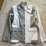 Jordan NWT Faux Leather Colorblock Moto Jacket Photo 10