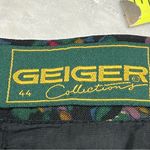 Kurt Geiger Vintage Geiger Pleated 100% pure virgin Wool Midi Skirt size 44 w/pockets FLAW Photo 1