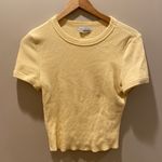Urban Outfitters Yellow Crop Top Photo 0