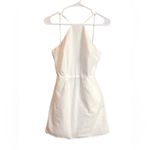 A New Day  White backless Halter Mini Dress with pockets size xs Photo 2