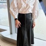 Kate Spade NEW YORK Off White Poplin Floral Cutout Button Up Shirt Size 12 Photo 12