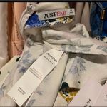 JustFab Fit Ruffle Sleeve Lace Up Dress size M Photo 9