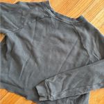 Brandy Melville Olive Green Waffle Tee Photo 2