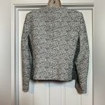 Calvin Klein Black & White Women’s Classic Cotton Blend Zip Up Business Blazer Photo 5