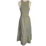 Maurice's Tiered Tank Midi Dress Olive Sage Green Photo 6