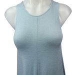 Aritzia  Wilfred Blue Sleeveless Pull On Jersey Swing Midi Shift Tank Dress Sz S Photo 8