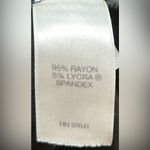 J.Jill Wearever Collection Size XL Black Ribbed Rayon Top Shirt Photo 2