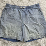 Gap  Women's Easy Denim Drawstring Shorts Size L Photo 0