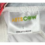 Artscow Custom Swimsuit Dress Women L Blue Multicolor Skater Stretch Art Unique Size L Photo 10