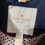 Kate Spade  Hooded Jacket Scalloped Pockets Navy XS Photo 3