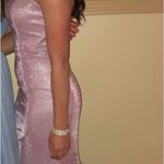 Sherri Hill pink purple sparkly prom formal dress  Photo 1