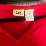 Lee Vintage  Red Cotton Cardigan Photo 1