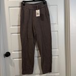 Kilte Collection Nouvelle slim pant in iced coffee washable cashmere 2/MED NWT Brown Photo 1