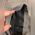 Brooks Brothers Trousers Black White Plaid Houndstooth 100% Wool lined pockets 4 Photo 13