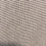 LC Lauren Conrad NWT Black and White Striped Shirt with Bell Sleeves, Size XL Photo 2