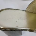 Jeffrey Campbell Petra Women Sandals Size 7 Gold Jelly Glitter Chunky Block Heel Photo 52