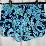 Lilly Pulitzer Luxletic Ocean Trail Shorts High Tide Navy Scuba Doo Sz.M Photo 10